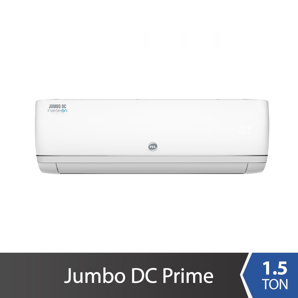Pel Inverter Air Conditioner InverterOn 18K PRIME Jumbo DC Air Conditioner 1.5 Ton Heat & Cool