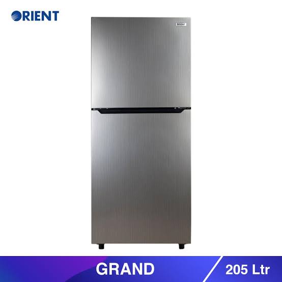Orient Refrigerator Grand VCM 205 Ltr Hairline Silver