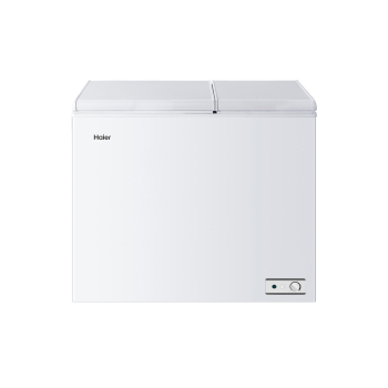 Haier | HDF-230 | Deep Freezer White NEW Double Door Small Deep Freezer 230 Liter