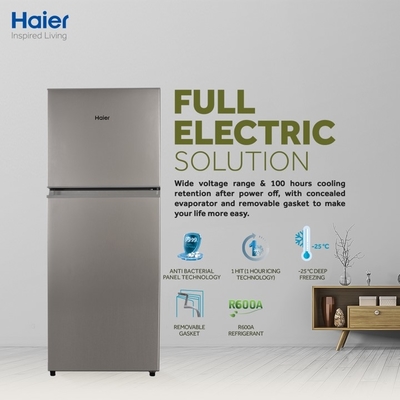 Haier Refrigerator HRF-186 EBS / EBD - E-Star Series Top Mount 7 Cuft Refrigerator New models 10 Year Compressor Warranty
