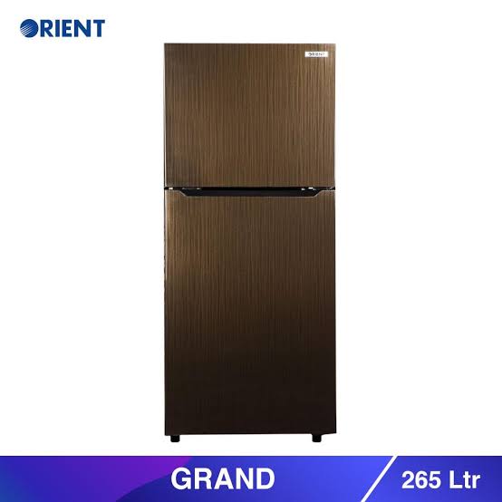 Orient Refrigerator GRAND 265L HAIRLINE GOLDEN