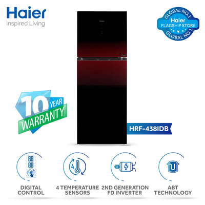 Haier Refrigerator 16 Cu Ft/Digital Inverter/HRF-438IDBA