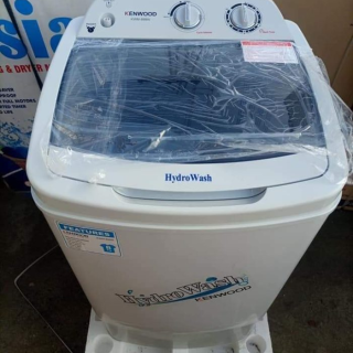 Kenwood KWM 899W Washing Machine - Single Tub 8 KG Washer Capacity - White Top Transparent
